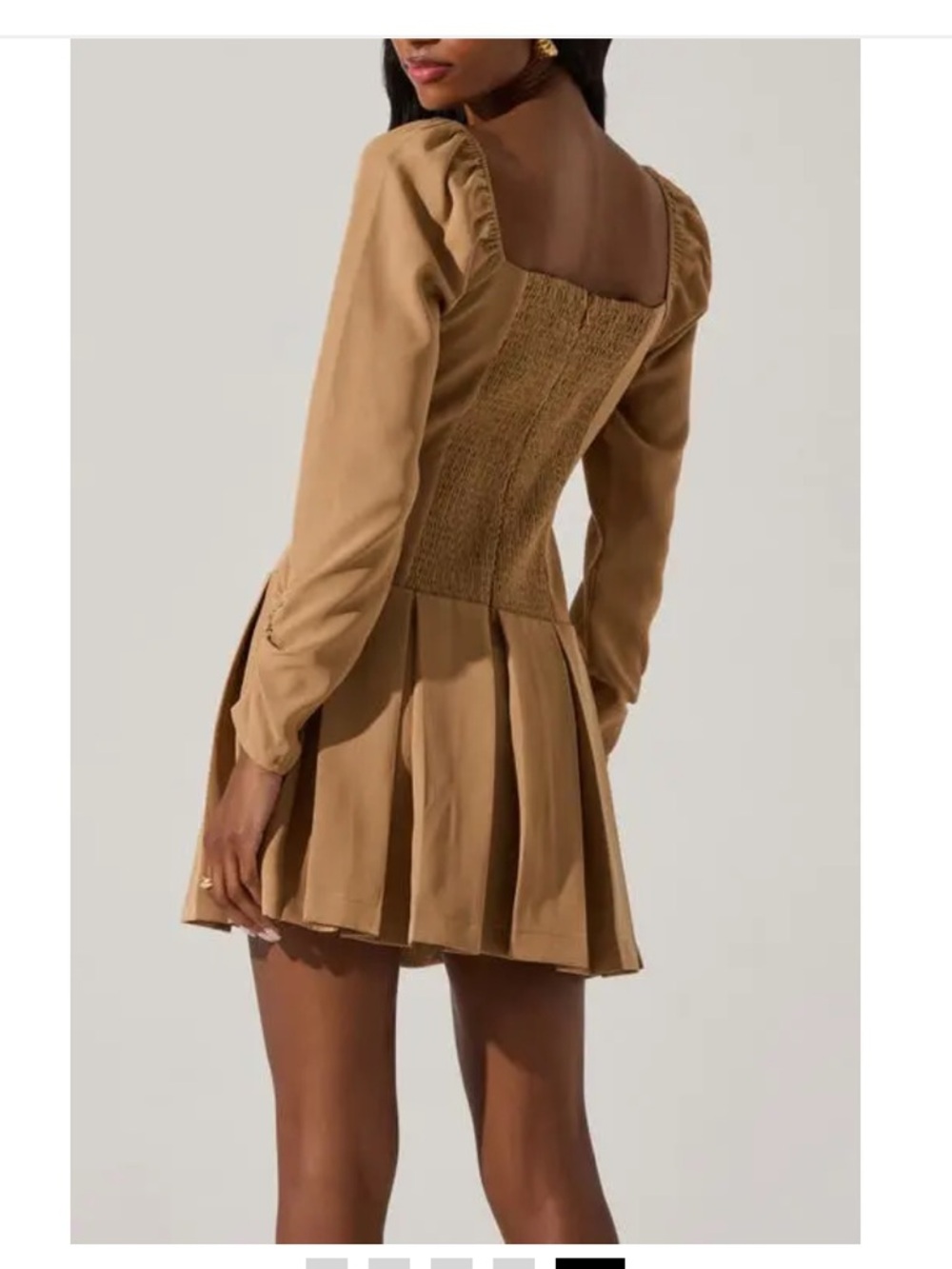 ASTR THE LABEL camel mini dress- Nordstrom’s - Picture 3 of 4